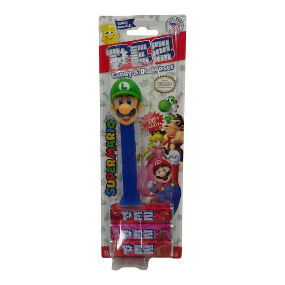 Super Mario Luigi Donkey Kong PEZ Candy & Dispenser Collectibles Lot Of 3 NEW - Picture 5 of 11